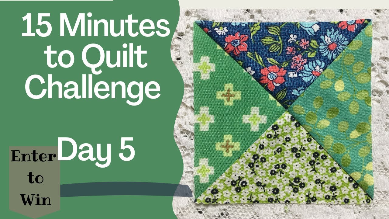 Загадка 1: Лоскутное одеяло «Люпин и смех»: простой мастер-класс по созданию треугольника из четв...