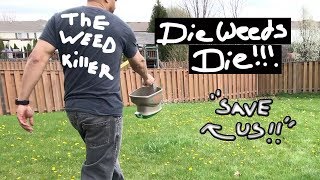 How to ATTEMPT to KILL DANDELIONS and OTHER WEEDS using Scott's WIZZ Spreader!!! by Jon Collins 4,448 views 5 years ago 10 minutes, 43 seconds