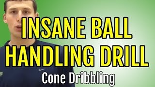 Best Basketball Ball Handling Drills For Better Ball Handling - Basketball Cone Dribbling Drills