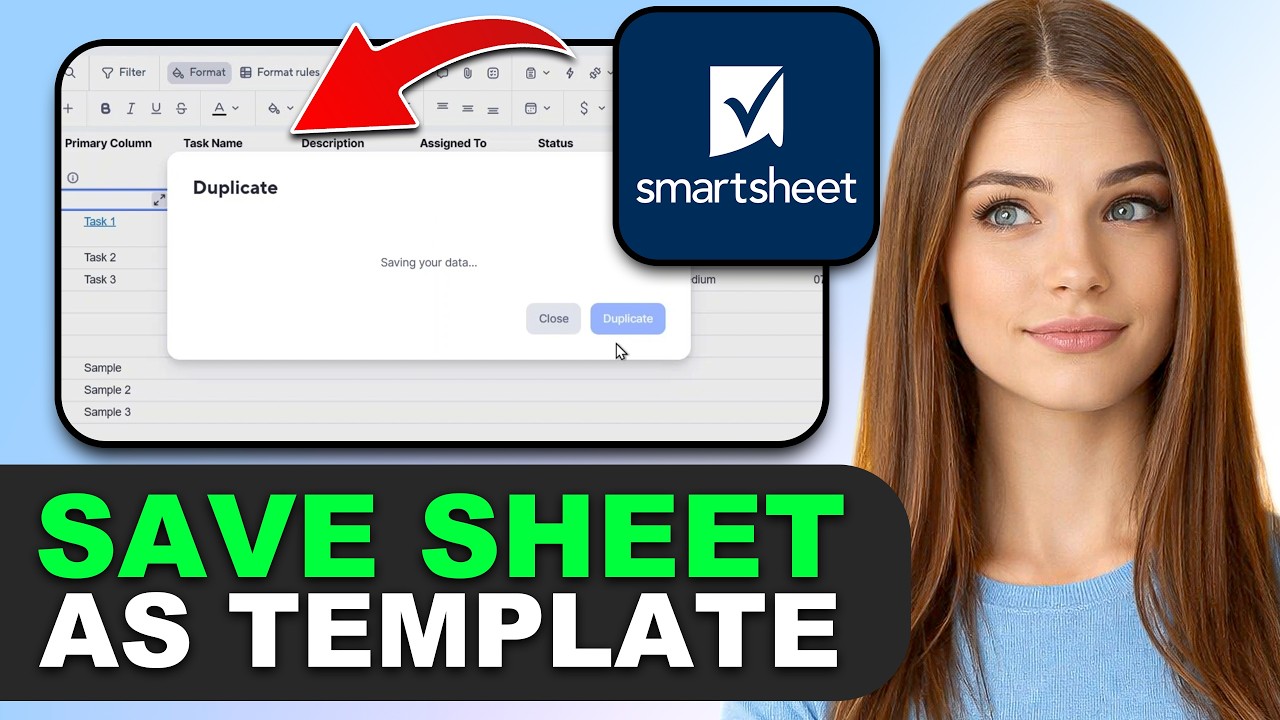 How to Save a Sheet as a Template in Smartsheet in 2026 - YouTube