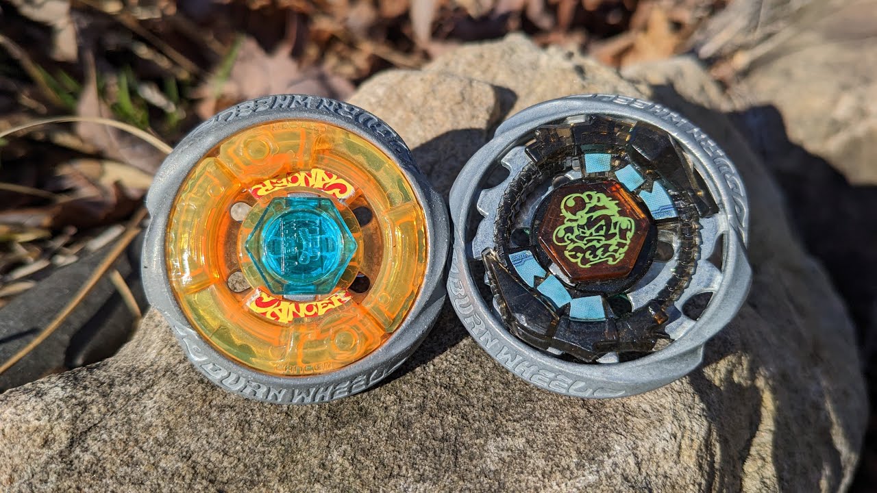 MF-F Burn Cancer 90WD vs Burn Scorpio 100RF | Metal Fight Beyblade