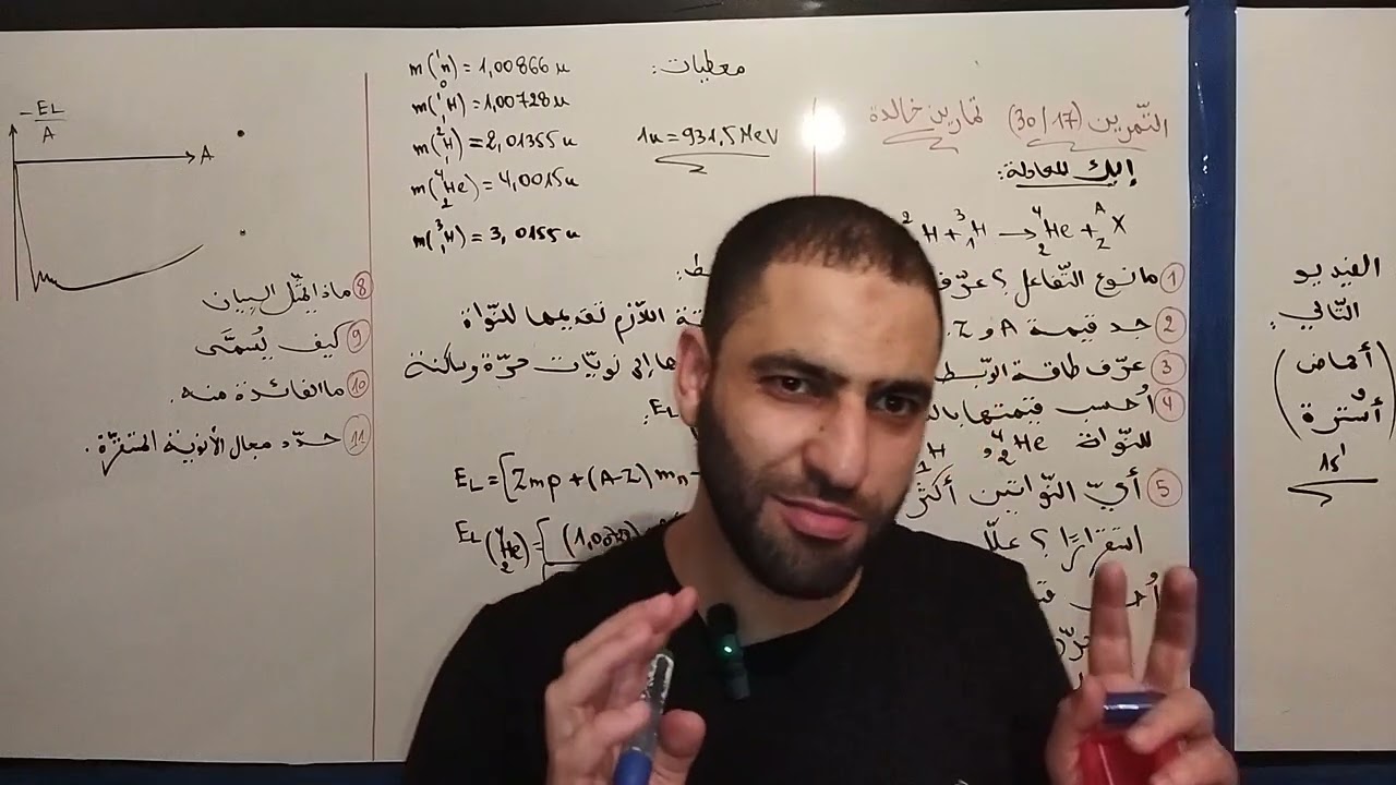 التحولات النووية الاندماج النووي  ومنحنى أستون.