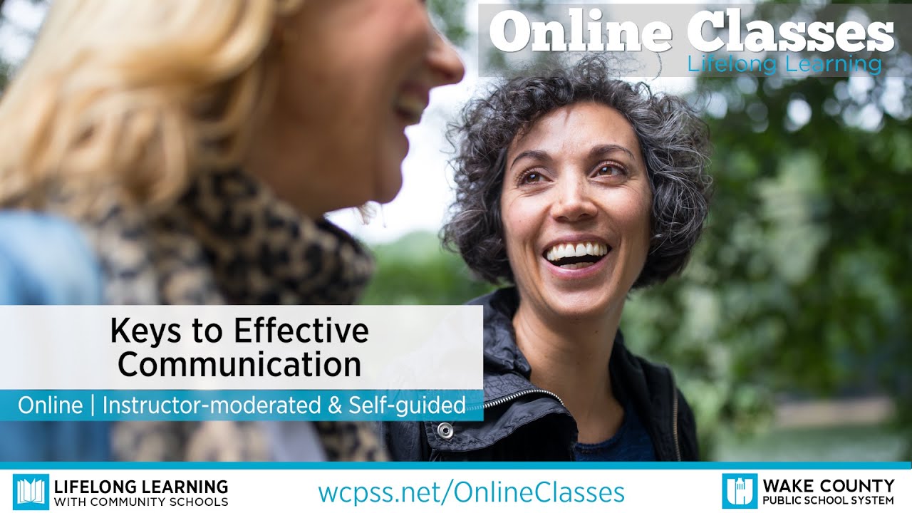 Online Classes - Keys to Effective Communication - YouTube