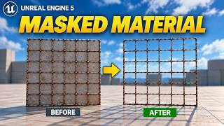 How to Create a Masked Material in Unreal Engine 5 (Opacity Mask)