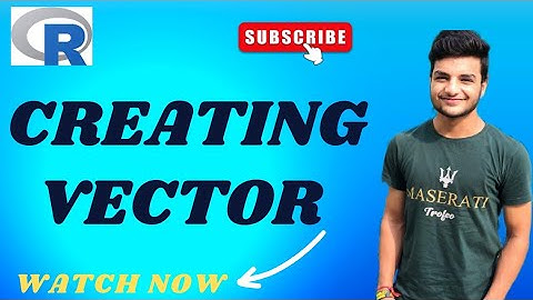 How to Create Vector in r | Data structure | Creating Vector with functions | functions in r program