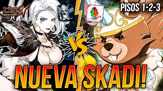 NUEVA SKADI RATATOSK SUPPORT!!! 📈 3 PISOS SUPERADOS MELIODAS 1/6! 🙂 | Seven Deadly Sins: Grand Cross