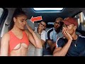 Uber Driver Makes Girl CRY Over Rap!