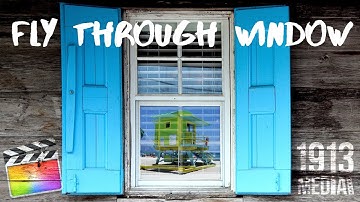 FLY THROUGH TRANSITION | FCPX TUTORIAL - NO PLUGINS REQUIRED