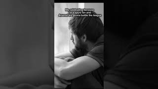 Arsenal are gonna bottle 🥳. But Tottenham might get relegated… 😔