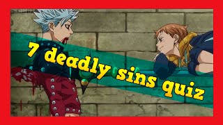 How much do you know about Nanatsu no Taizai? 7 deadly sins quiz screenshot 5