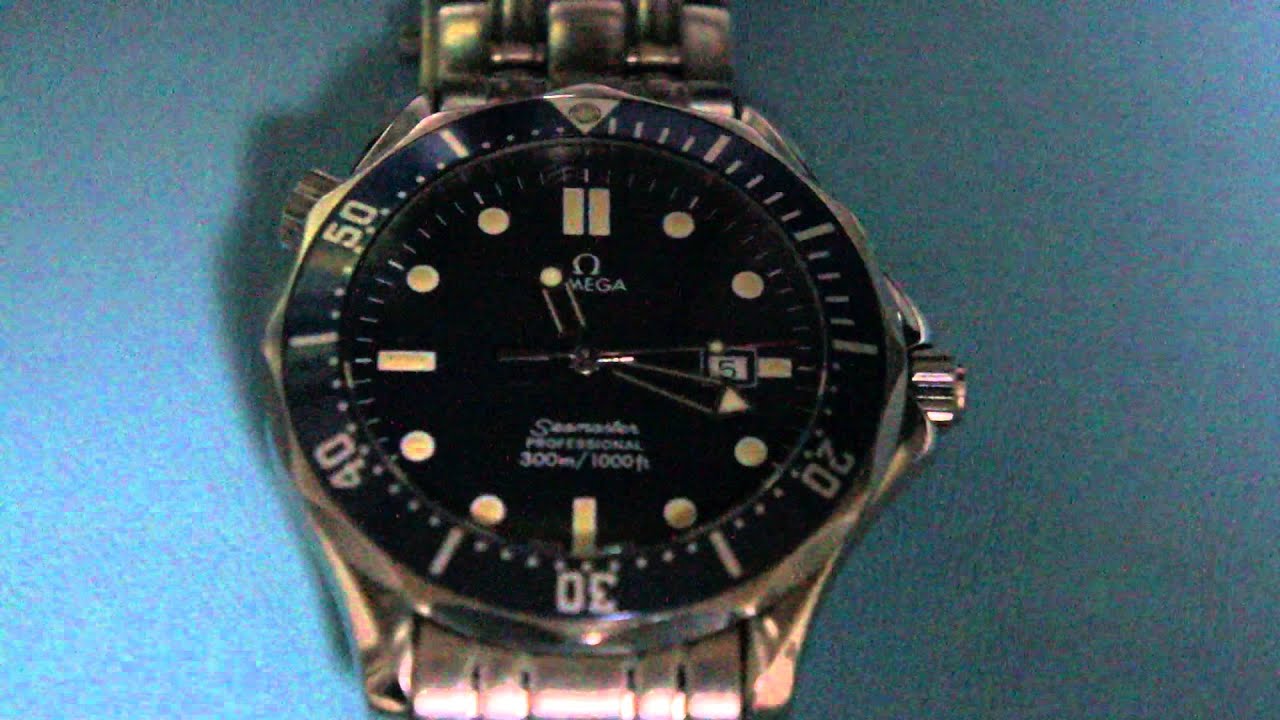 omega seamaster battery change