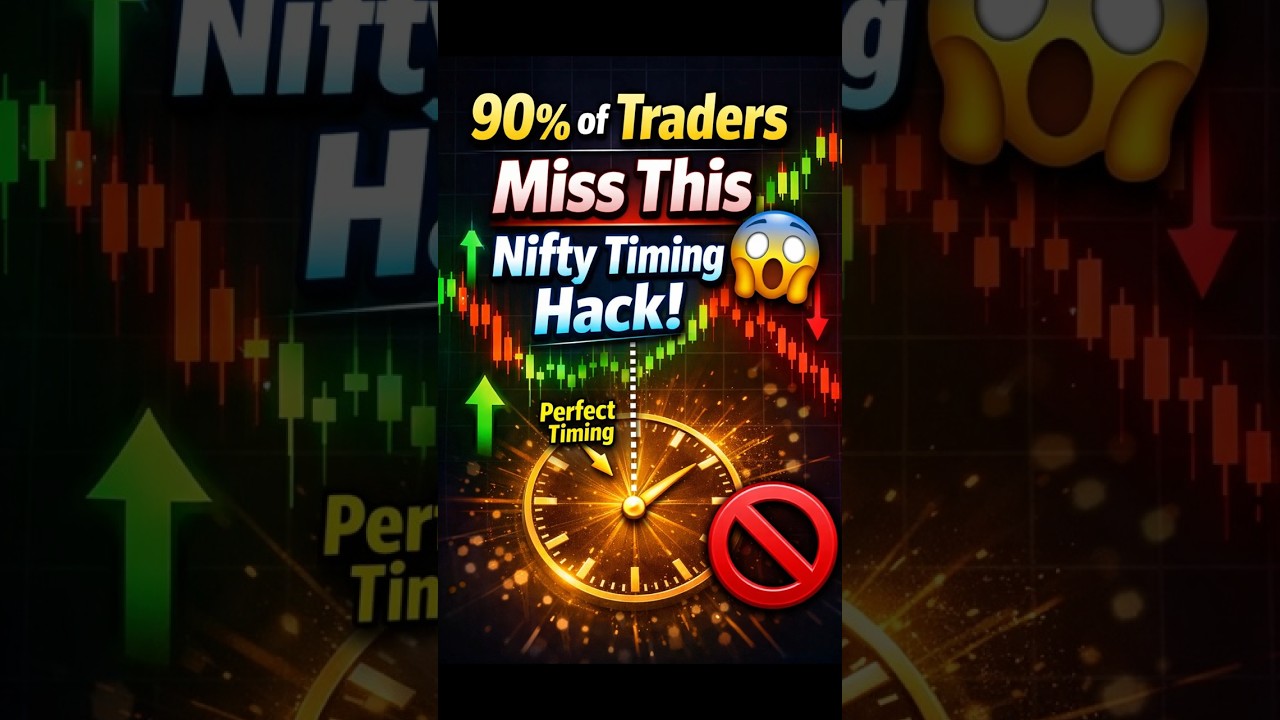 90% of Traders Miss This Nifty Timing Hack! 🚫 #trading
