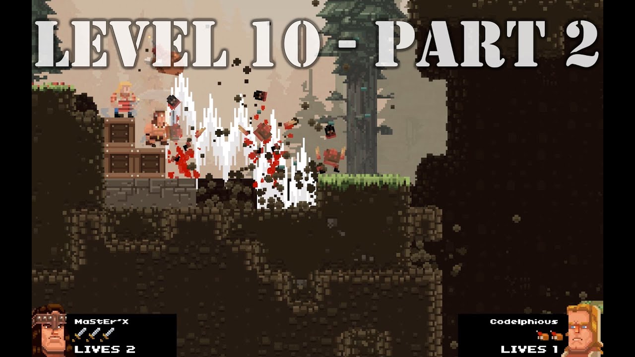 Broforce Co-Op Level 10 - Part 2