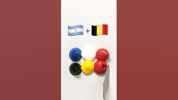 Guess the color! #art #shortvideo #shortsvideo #colormixing #flags #trending