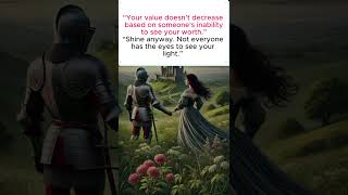 “Your value doesn’t decrease based on someone’s inability to see your worth.”