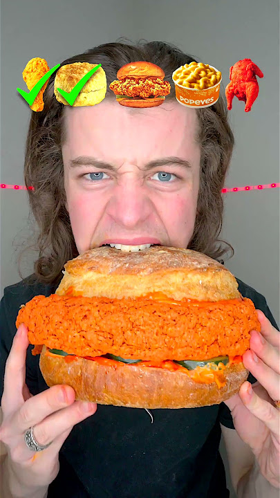Giant Popeyes ASMR!? 🥵