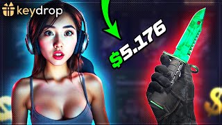 KEYDROP I WON $5000 CASE BATTLE!! CS2 CASE OPENING! Keydrop Promo Code 2025