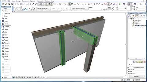 ArchiCAD 17 New Features  075   PBC collision method  columns   YouTube