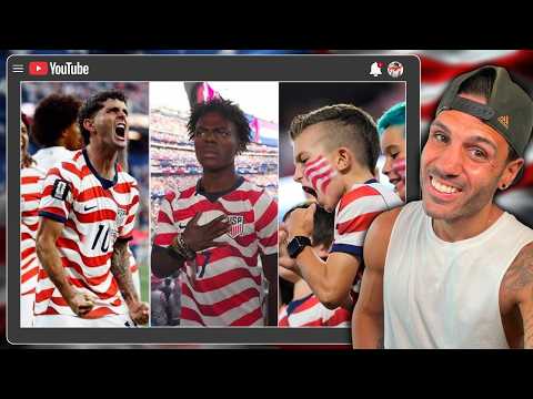 British Guy Reacts to World Cup Fans SHOCKED by USA Patriotism! 😮