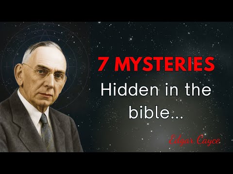 Edgar Cayce Reveals the Hidden Messages Coded in the Bible 📜