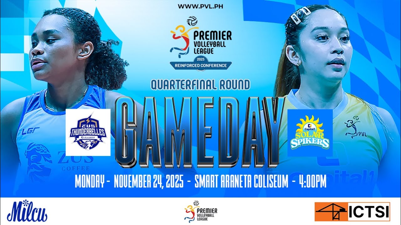ZUS COFFEE vs. CAPITAL1 - Full Match | Quarterfinals | 2025 PVL