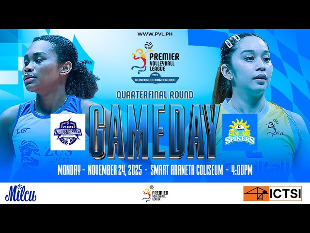 ZUS COFFEE vs. CAPITAL1 - Full Match | Quarterfinals | 2025 PVL