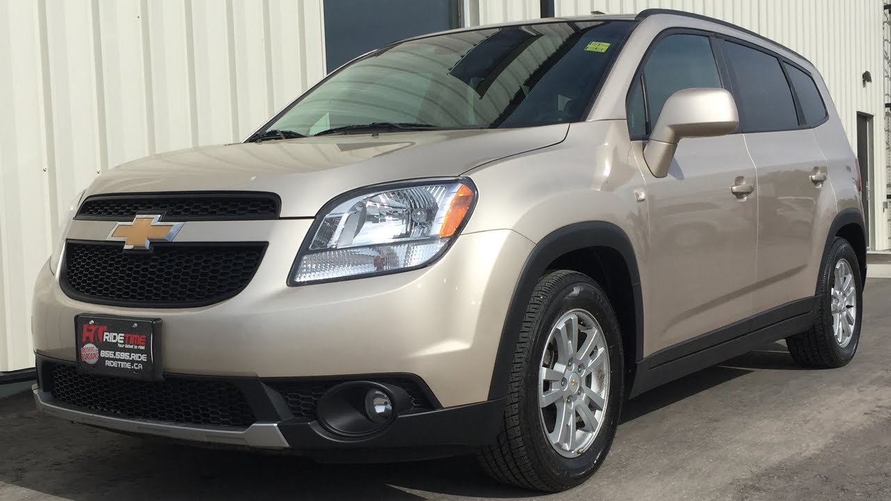 2012 Chevrolet Orlando LT - 7 Passenger, Alloy Wheels, SUPER LOW KMs ...