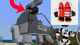 Robots and Jetpack mod in minecraft! screenshot 1