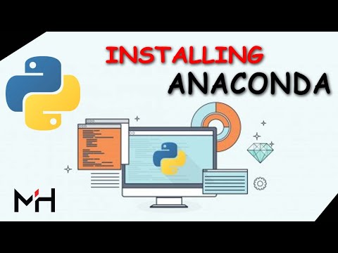 How to install Anaconda Python on windows in urdu/hindi #02 | MSquareH