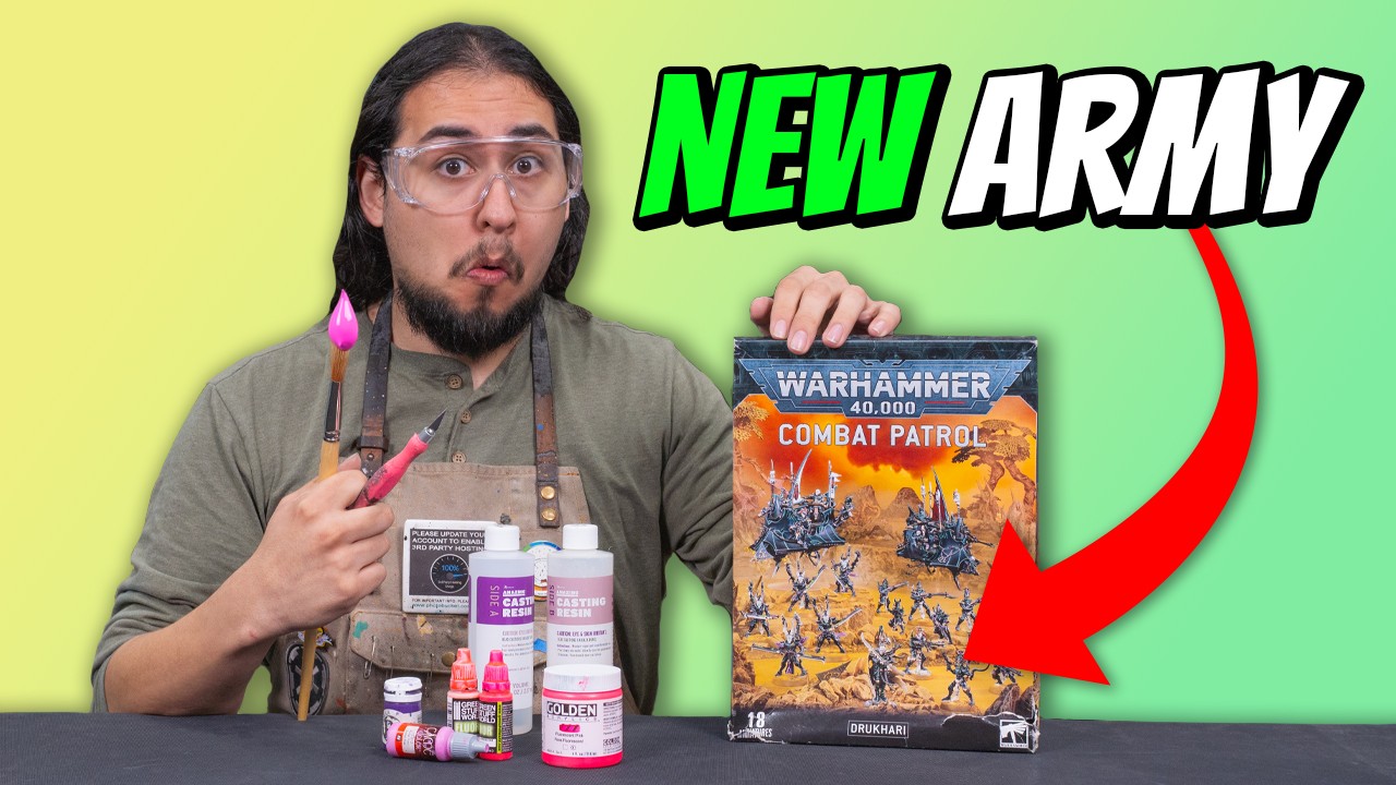 3 Days to Get My NEW Army Playable!