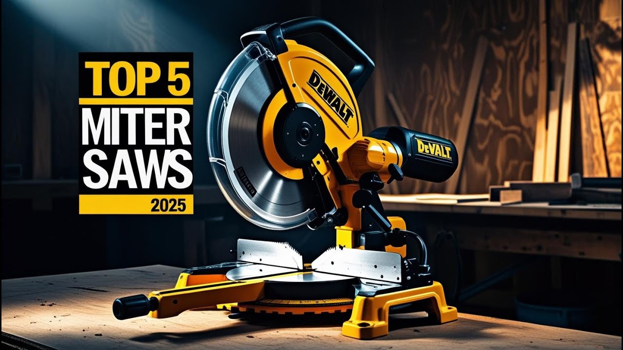 Top 5 Best Miter Saws 2025 🔧 | DEWALT, Makita, Bosch & More - YouTube