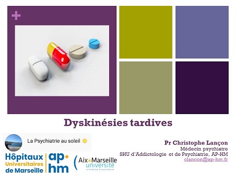 Vidéo: Différence Entre La Dyskinésie Tardive Et La Dystonie
