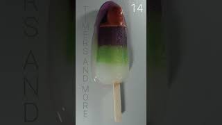 Buzz Lightyear colored Popsicle Melting Timelapse