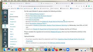 English Composition I Week/Module 05