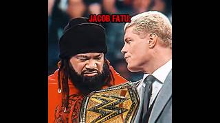 Other Wwe Superstars Look At Cody Rhodes Le Vs Jacob Fatu Edit