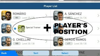 How to train fast your players in PES 2018 Mobile screenshot 3