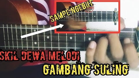 Melodi Gambang Suling Versi Ukulele Senar 4