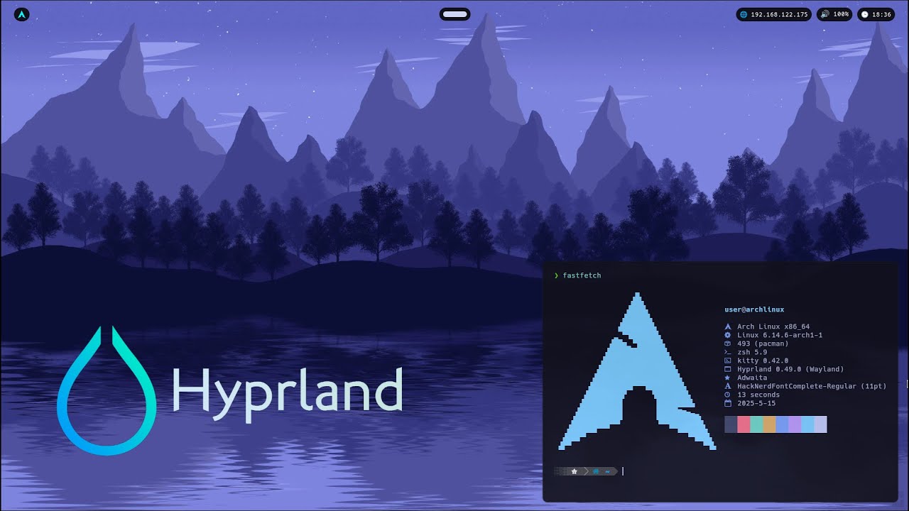 Install Hyprland on Arch Linux (Bug fixes & Improvements) - bluehypr 🌊 ...