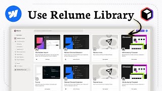 How to implement Relume Libraries into Webflow