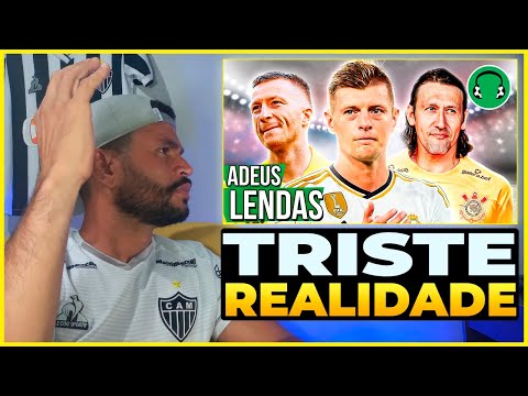 REACT FUTPARODIAS _ ♫ ADEUS, LENDAS pt.2 (Kroos, Cássio, Reus, Ibra...) |  Hear Me Now #futparodias