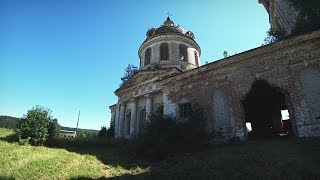 Заброшенная церковь села Суводь. Престолы Рождества Иоанна Предтечи.