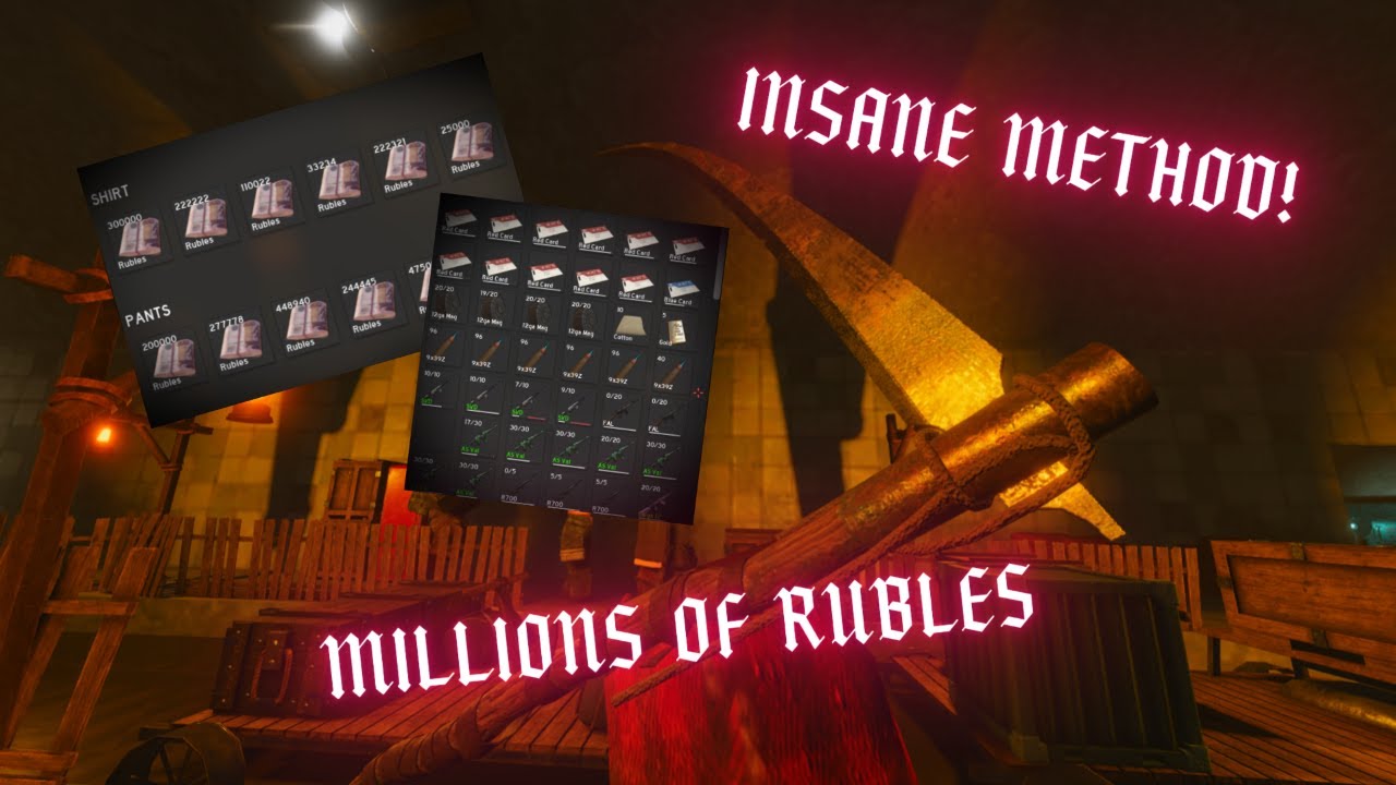 HOW TO GET TONS OF RUBLES ON *NEW* CITY 13 MAP! (INSANE METHOD)