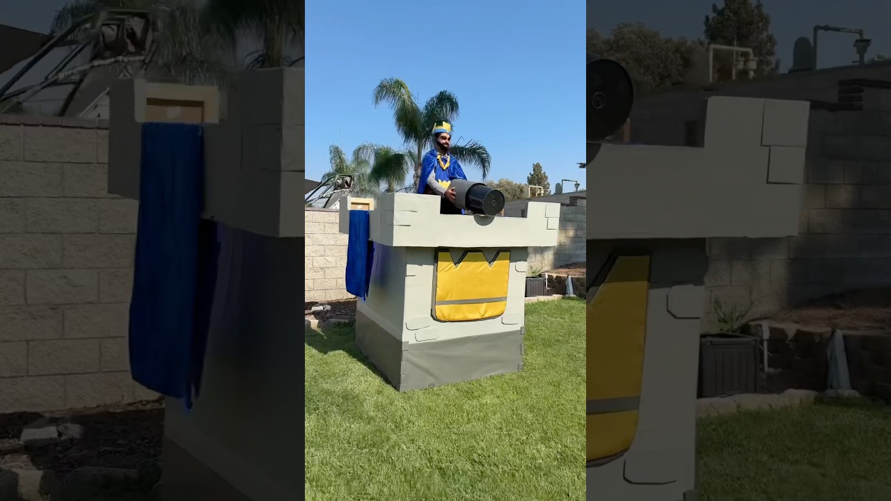 REAL LIFE Clash Royale King Tower 