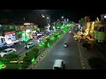 جمال شوارع مدينة الكوت في الليل شارع المغرب 