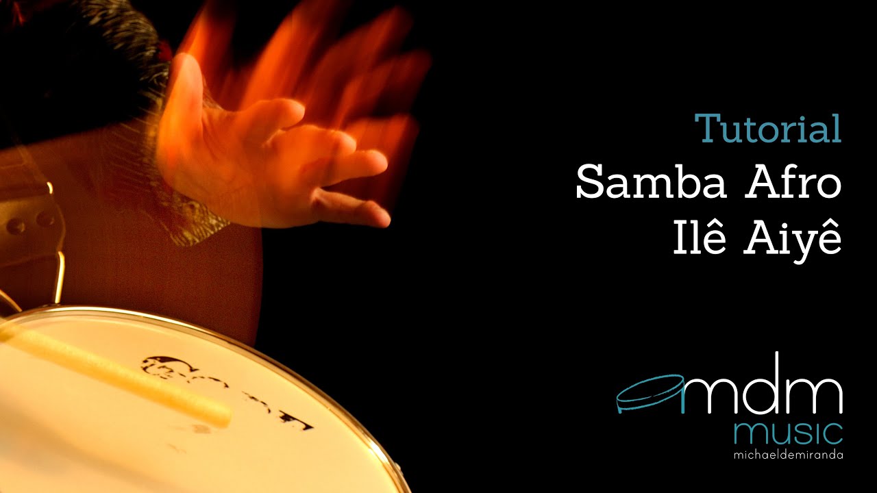 Урок самбы афро-иле айе от Майкла де Миранды