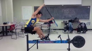 Dragon Boat Paddle Erg 2 min - 466.4 m - Dec 14, 2015