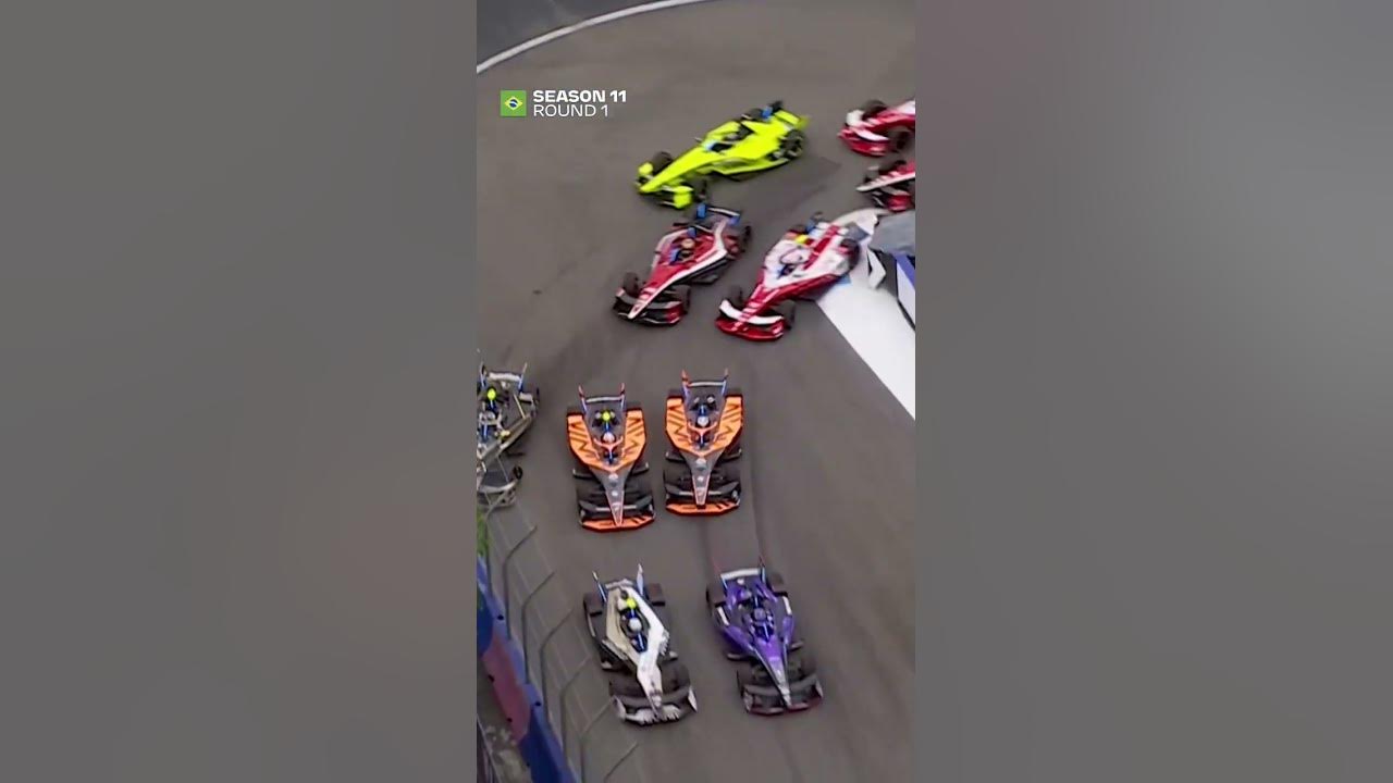 POV: securing a podium in your first race as a full-time driver! ???? | #Shorts #FormulaE