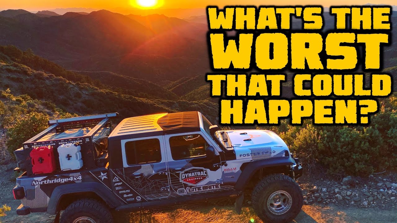 The worst trail in arizona arizona peace trail in the jeep gladiator