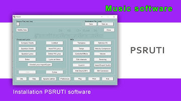 PSRUTI - tool for editing midi - installation and setup