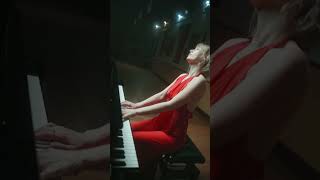 Evanescence - Lithium (piano cover)         #shorts